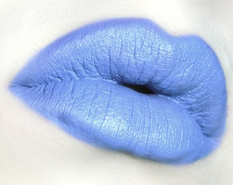 Angel Satin Liquid Lipstick - Pastel Cornflower Blue