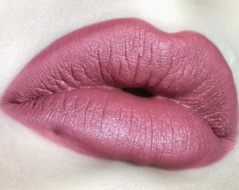 Dollface Satin Liquid Lipstick - Medium Rose Pink