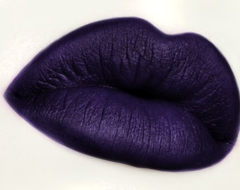 Sea Urchin Satin Liquid Lipstick - Dark Purple