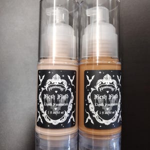 Flesh Fluid Foundation - Silikonfri oljebaserad flytande foundation med full täckning