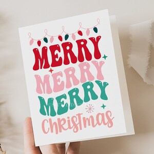 Kerstkaarten, wenskaarten, seizoenskaarten en kerstkaarten, vrolijke kerstkaarten, kaarten met blanco binnenkant, leuke en grappige kaarten, kerstcadeau