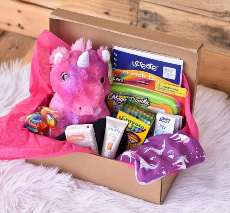Chemo Kids Gift Box/ Children's Care Package/ Kid's Hospital Gift www