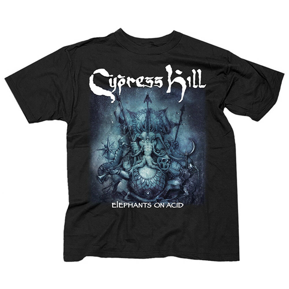 Cypress Elephants Acid Album Cover T-shirt - Etsy