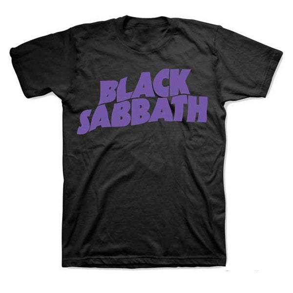 Discover Black Sabbath Purple Logo T-Shirt