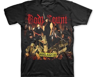 Body Count Ice T Manslaughter Tour T-Shirt