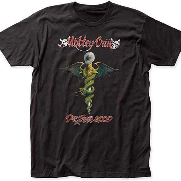 Merchcode MOTLEY CRUE - VINTAGE PUNK COLLAGE HEAVY TEE - T-shirt print - black/zwart