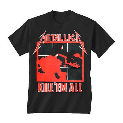Metallica Kill 'em All Album Cover T 
