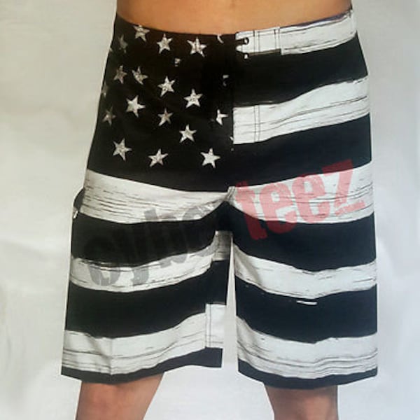 Flag Swimming Trunks Etsy