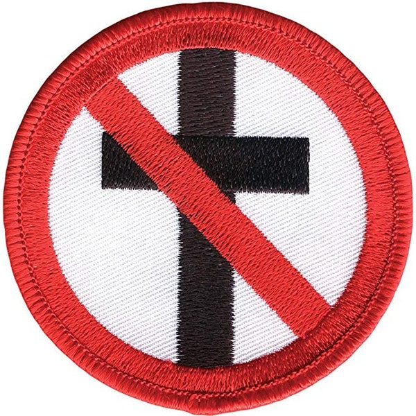 Bad Religion Cross Buster Embroidered Sew Iron On Patch