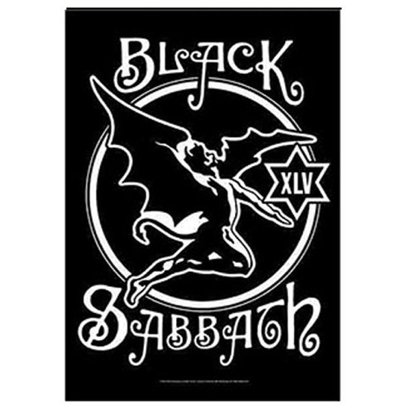 Black Sabbath Creature XLV Ozzy Tapestry Cloth Fabric Poster Flag Wall Banner