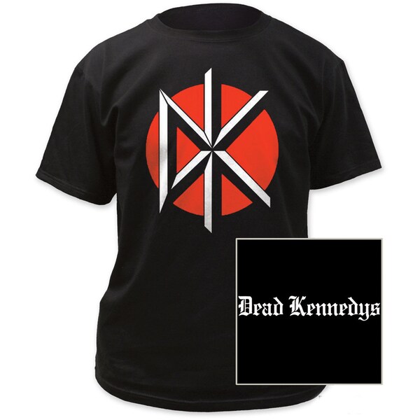 Dead Kennedys DK Logo Black T-Shirt