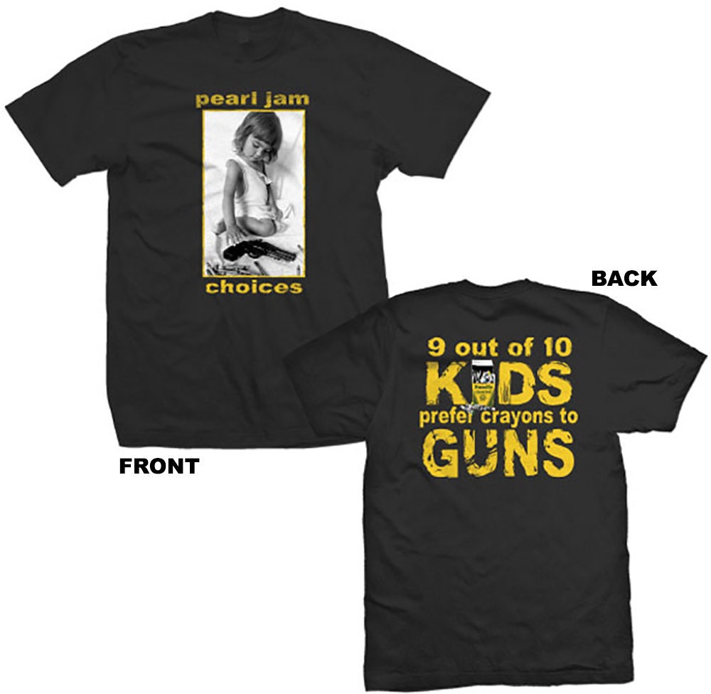 Pearl Jam Choices T-shirt - Etsy