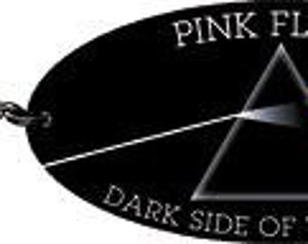 Pink Floyd Dark Side Of The Moon Rubber Keychain Keyring