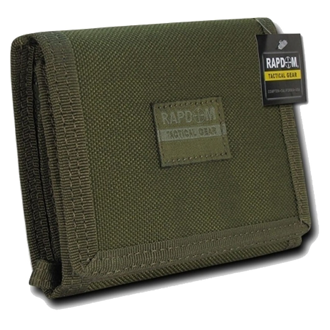 Tactical TriFold Men's Military Style Wallet Olive Drab Etsy