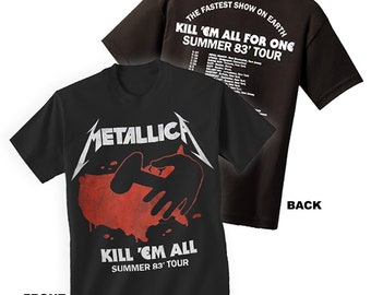 Kill em all camiseta best sale