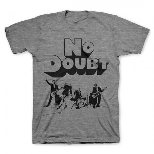 Discover No Doubt Clockwork Logo Gray T-Shirt