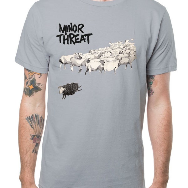 Minor Threat Out Of Step Gray T-Shirt