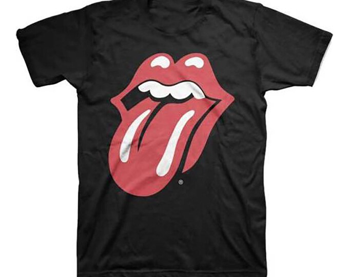 Rolling Stones Classic Tongue Logo Big Sizes T-shirt 3X-5X - Etsy