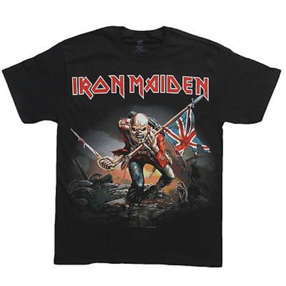Iron Maiden the Trooper T-shirt - Etsy