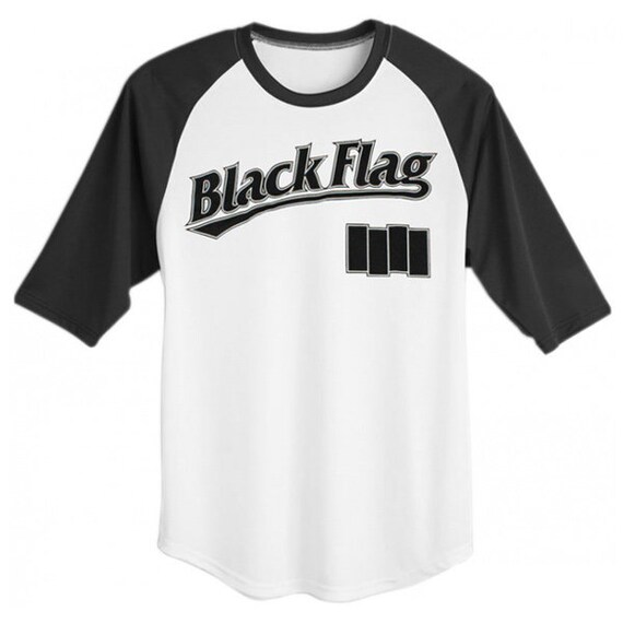 black flag band t shirt