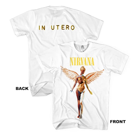 nirvana shirt white