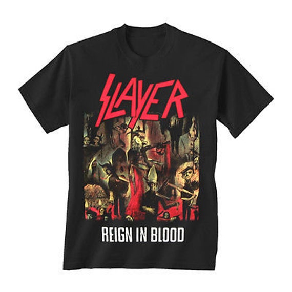 Slayer Reign in Blood T-shirt | Etsy 