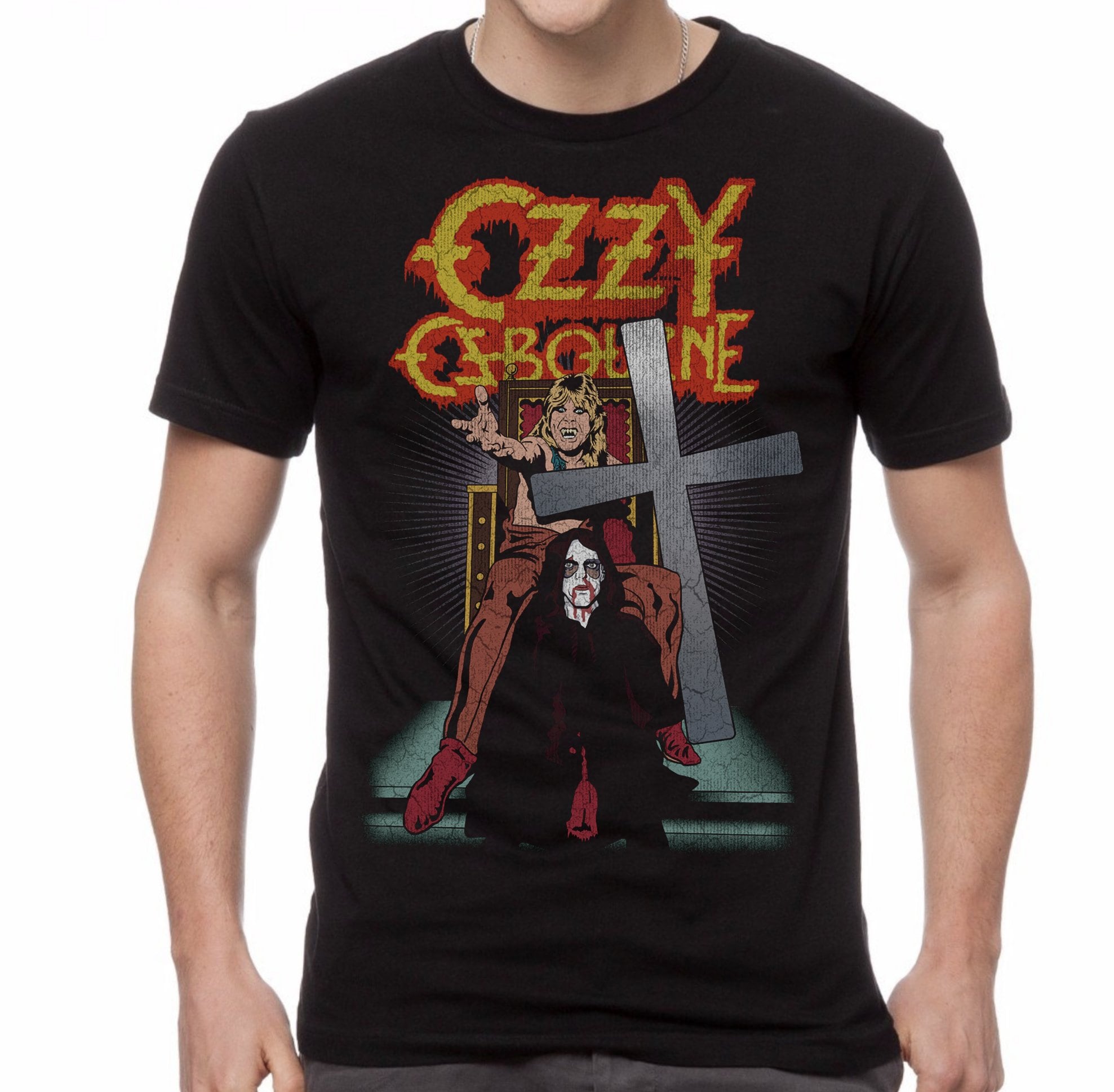 Discover Ozzy Osbourne Speak Of The Devil T-Shirt