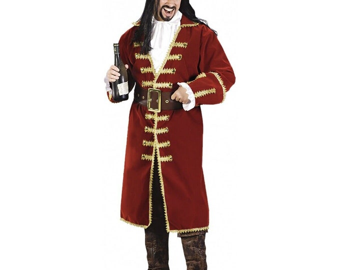 Captain Morgan Kostym Captain Morgan Costume Men's Pirate Black Heart Outfit - Etsy