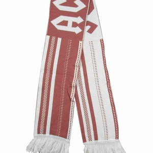 AC/DC Logo Scarf Winter Knit - Etsy