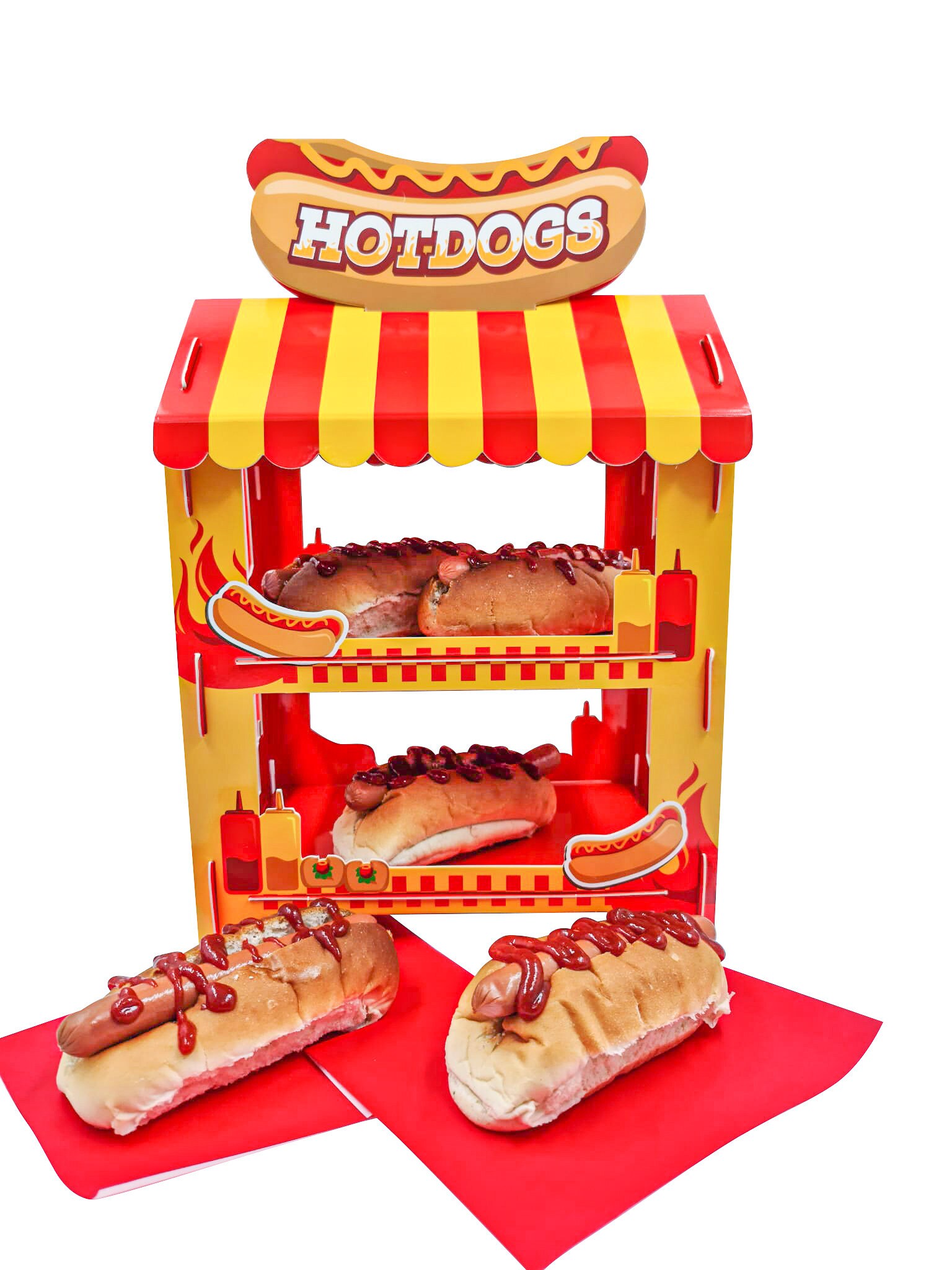 Hot Dog Cart Shop Display Stand Cake Dessert Birthday Party Etsy UK