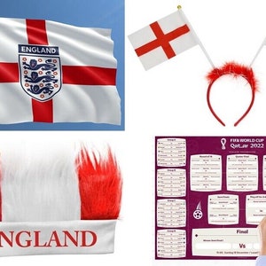 Football England Flag Headband