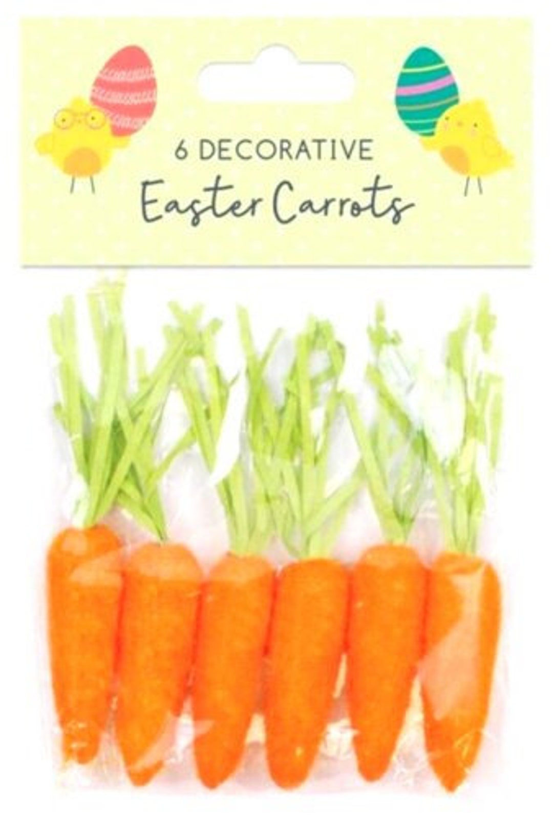 6 Mini Carrot's Hat Craft Kids Easter Egg Hamper Hunt Decorations Etsy