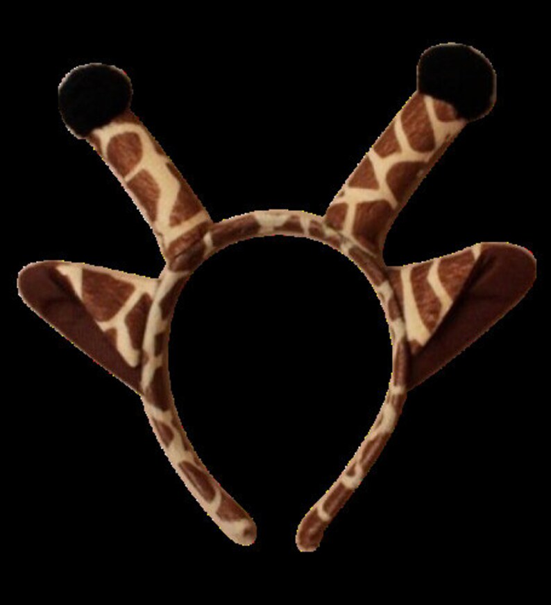 Giraffe Ears Headband Fancy Dress Costume Accessory - Etsy