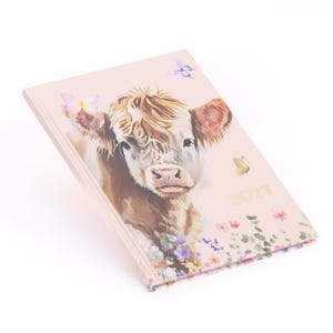 2027 Diary A5 Week to View 2026 Diaries Year Organiser Calendar Highland Cow image 10