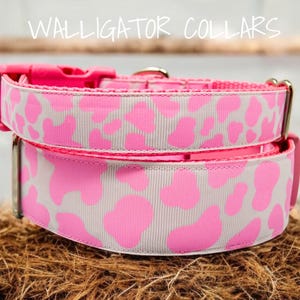 The Pink Cow collars