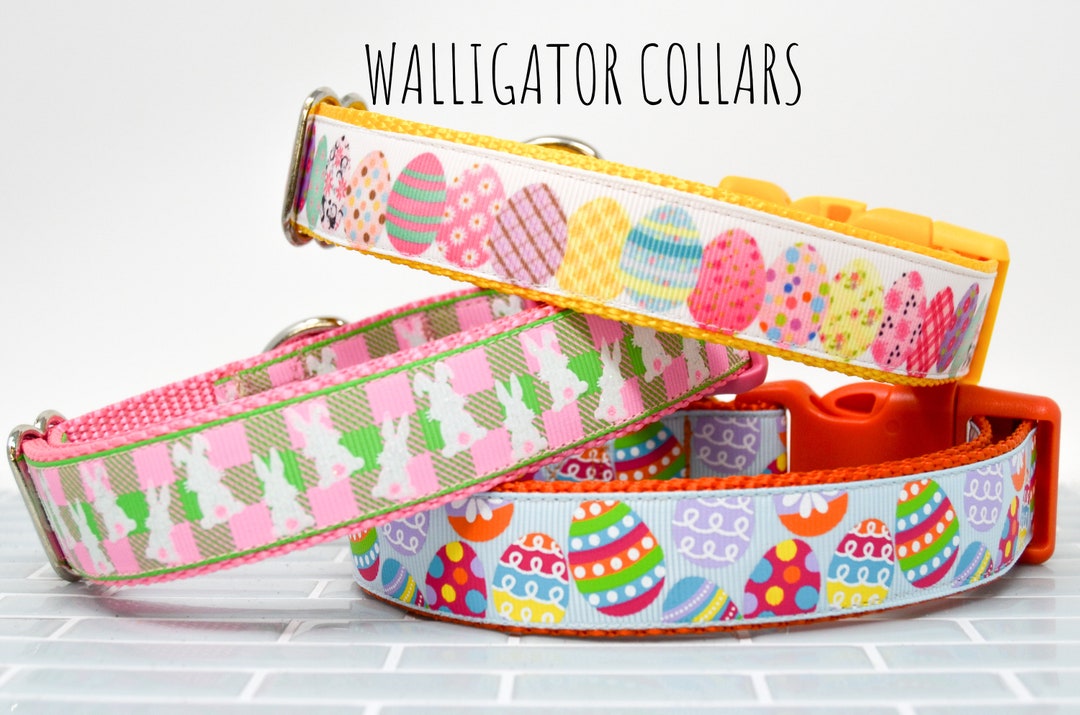 The Eggs and Bunnies Collars Etsy