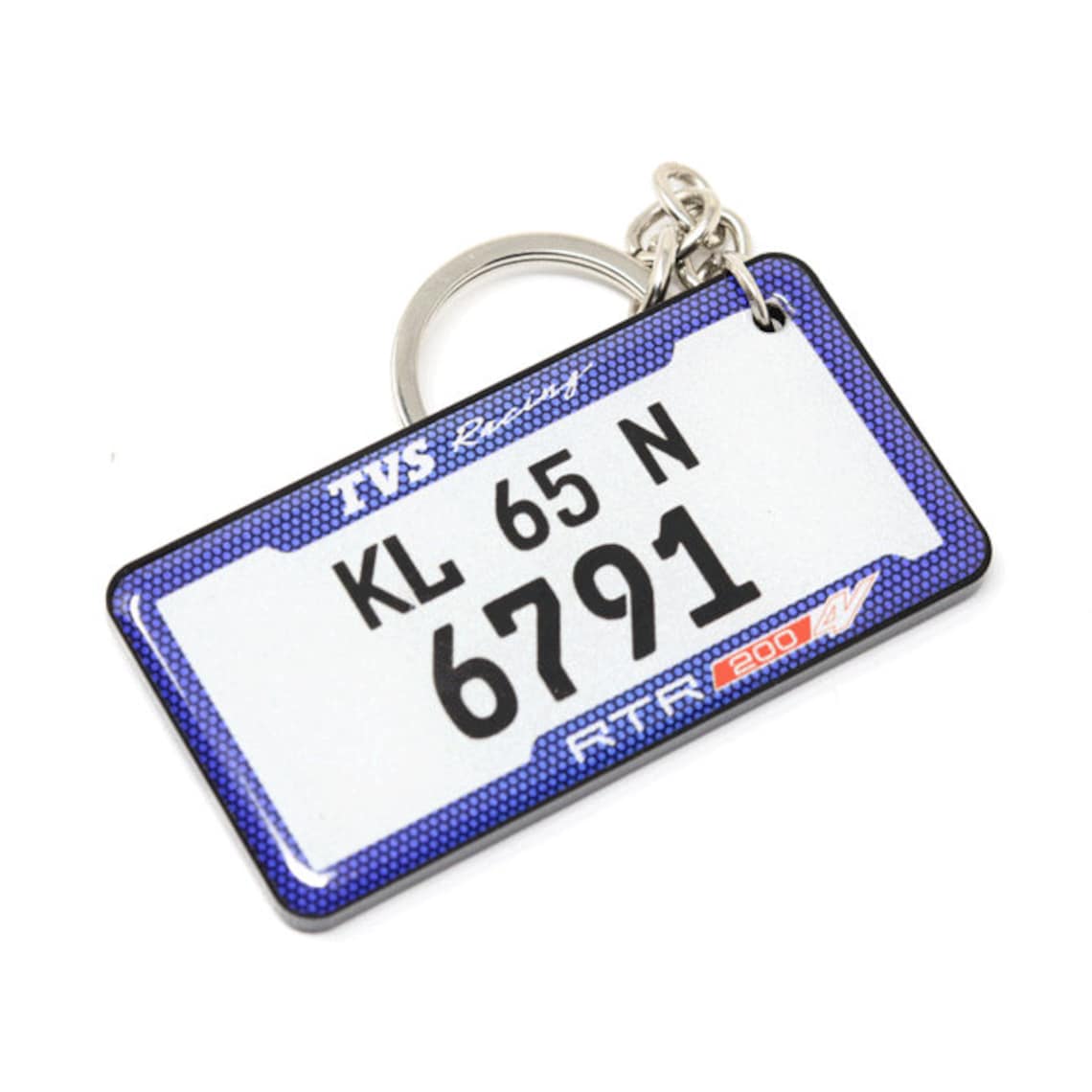 Buy Mini Number Plate Keychain Online in India Etsy
