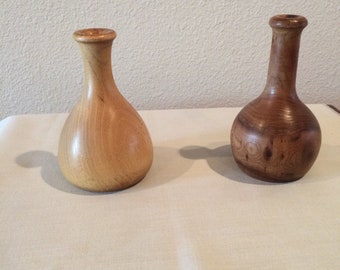 Vase aus Holz