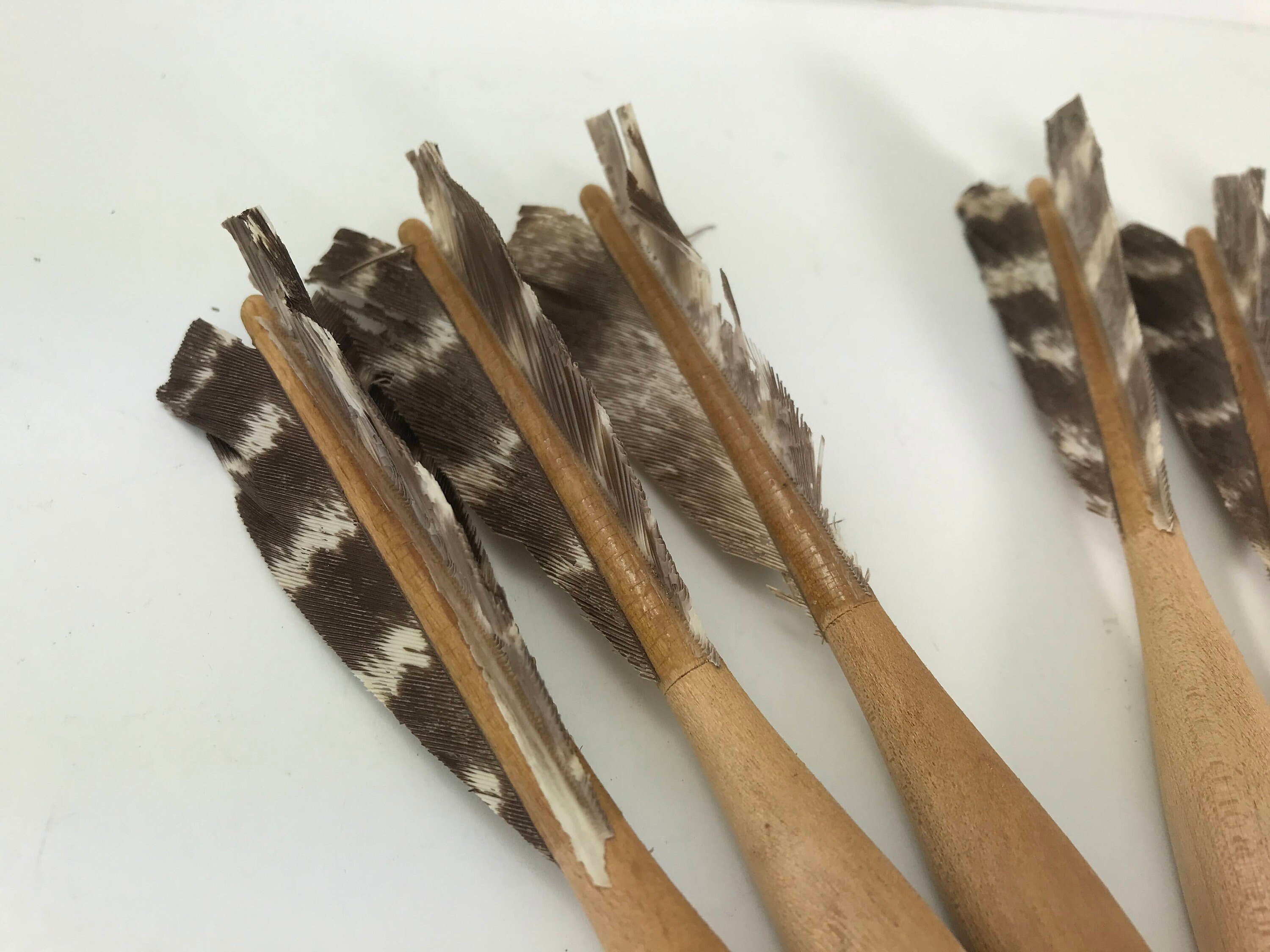Set of 3 Vintage Turkey Feather Darts Authentic Originals Etsy