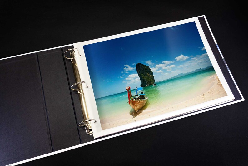 Ring Binder A3 Landscape 50mm Custom Printed Portfolios for Etsy