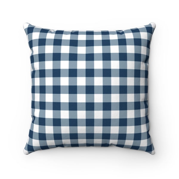 Gingham Pillow Etsy