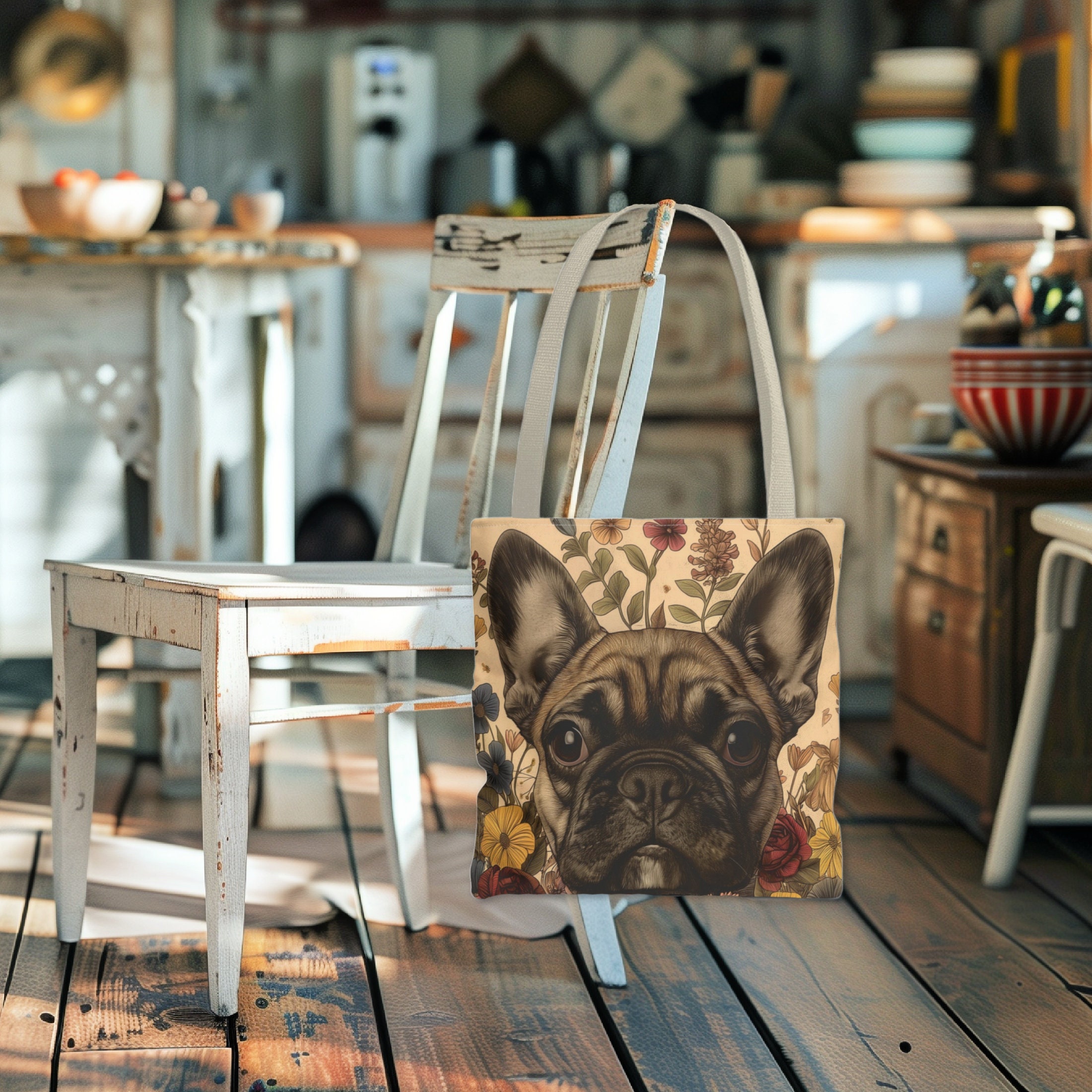ガルニエ・ティエボー　フレンチブルドッグ Amazon.co.jp: フレンチブルドッグ 油彩 油絵 犬柄 トートバッグ