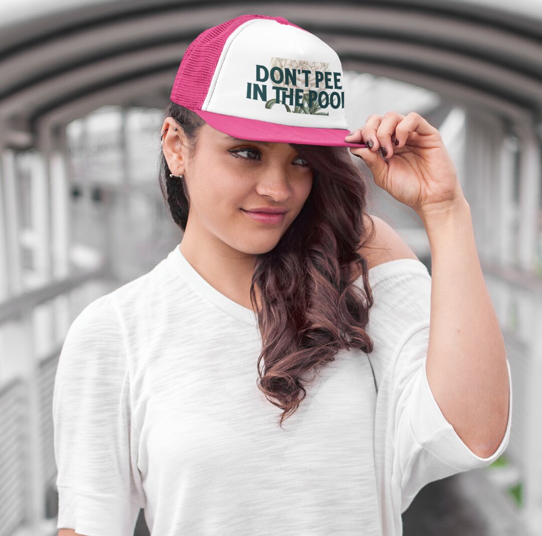DON'T PEE in the POOL Trucker Hat Snapback Available in 3 Colors Green