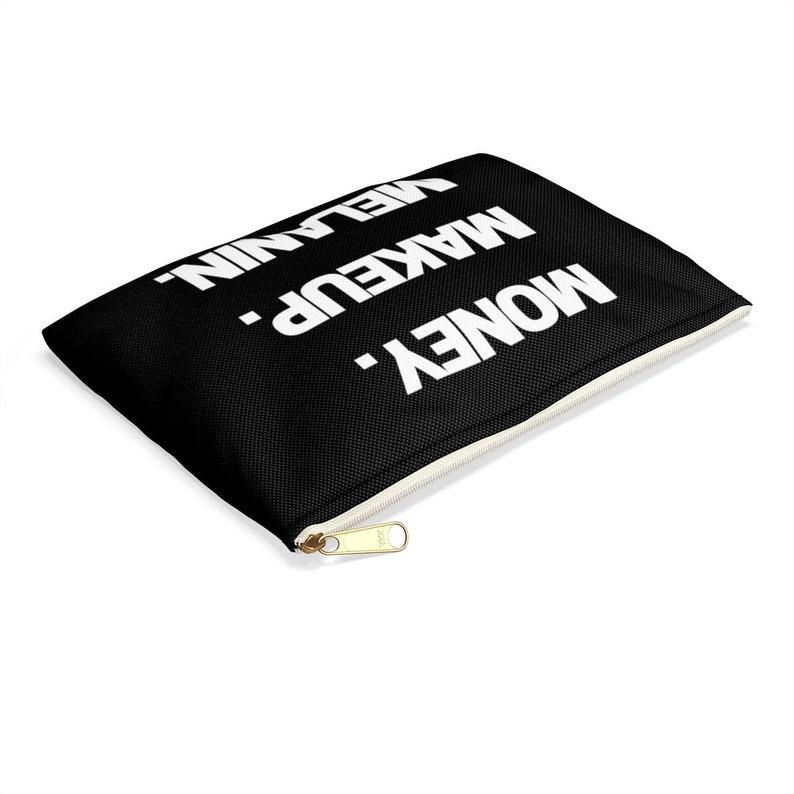 Money Makeup Melanin Accessory Pouch