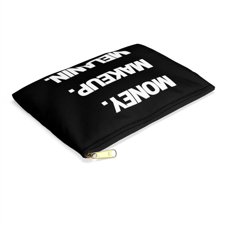 Money Makeup Melanin Accessory Pouch