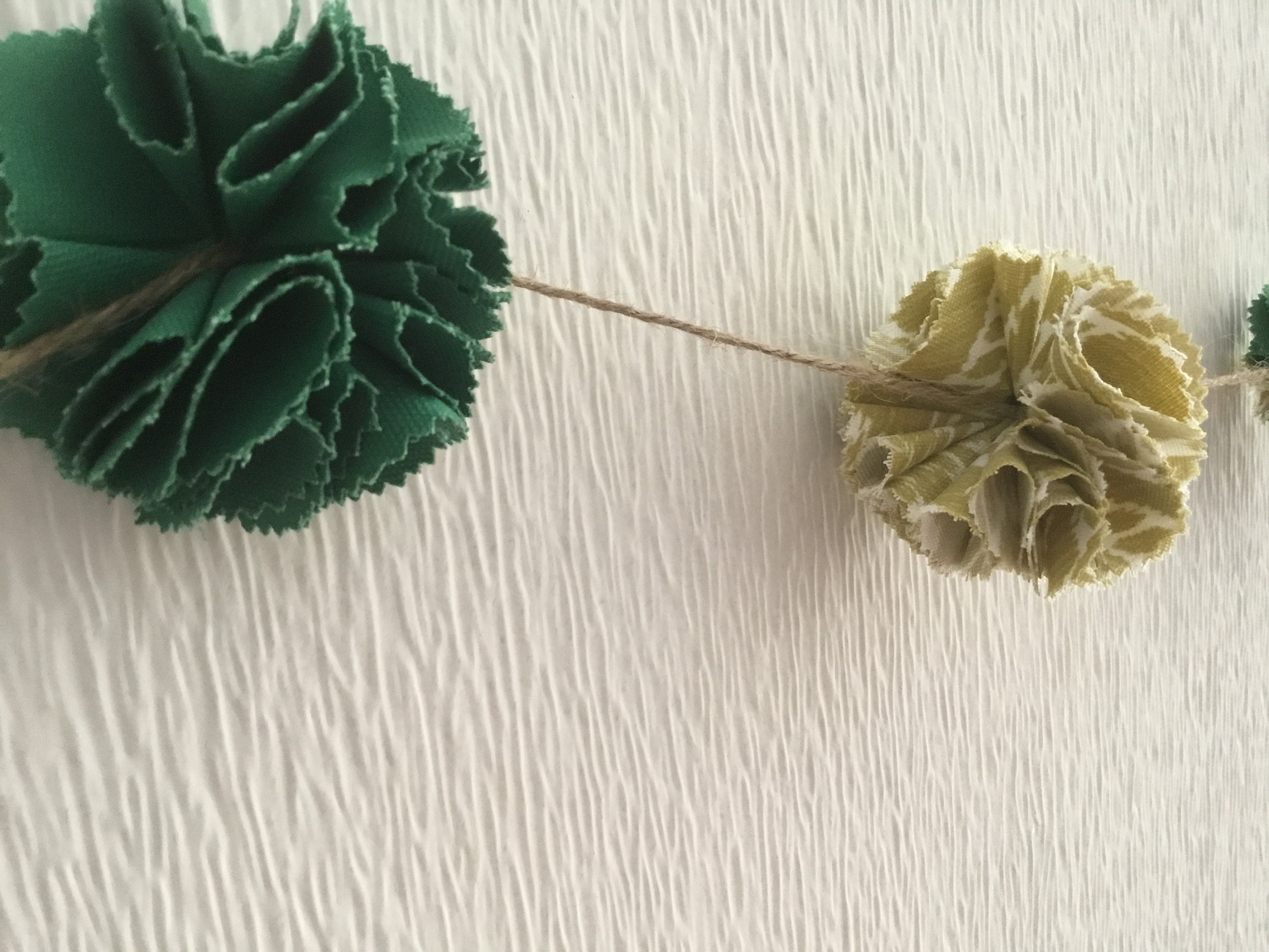 Summer Garland Fabric GarlandHome DecorParty DecorBeautiful Etsy