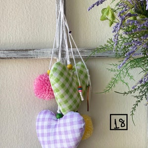 Herz Dekor,Frühlingsdekor,Tür hängend,Sommer Girlande,Muttertagsgeschenk,Geburtstagsgeschenk,Valentinstaggeschenk,Babyparty Dekor