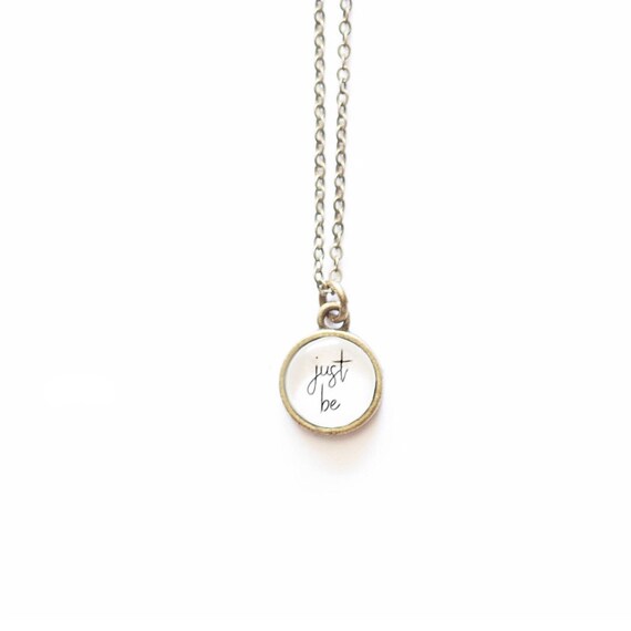Word Necklace-the Vintage Sparrow 