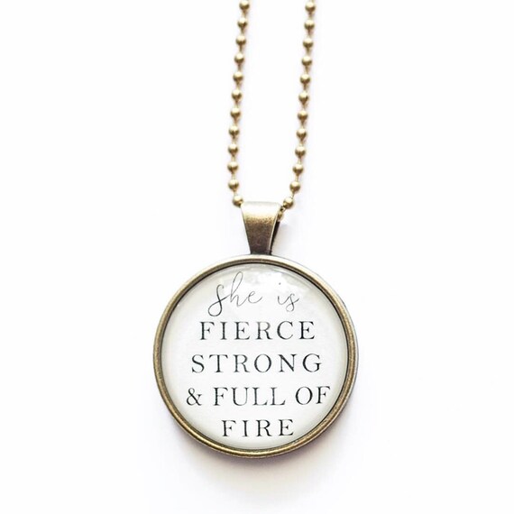 Full of Fire Necklace-the Vintage 