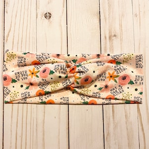 Women’s Funny Headband, Snarky Sweary Headband, Fashion Headband, Stretchy Headband, Twisted Headband, Gifts For Her, Gifts for Teens